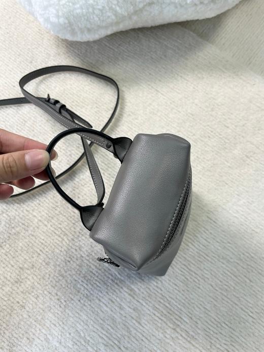 珑骧 女包女士牛皮迷你手机包手提单肩斜挎薯条包 商品图12