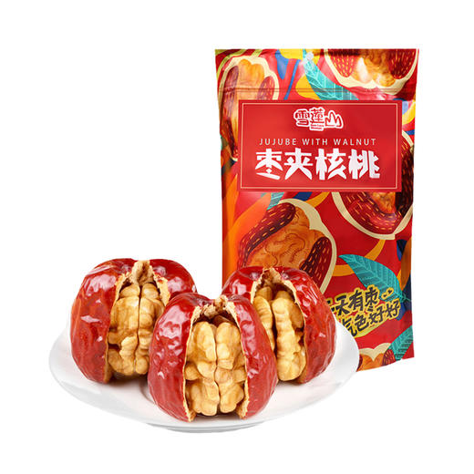 雪莲山·骏枣夹核桃250g  肉厚饱满 然搭配 双倍营养 商品图0