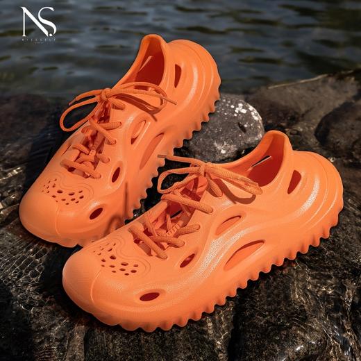 【"水陆两栖" 双密度减震大底 3D棉透气不闷脚】NICESELF 逐风2.0 轮胎洞洞鞋/越野踏溪鞋 商品图10
