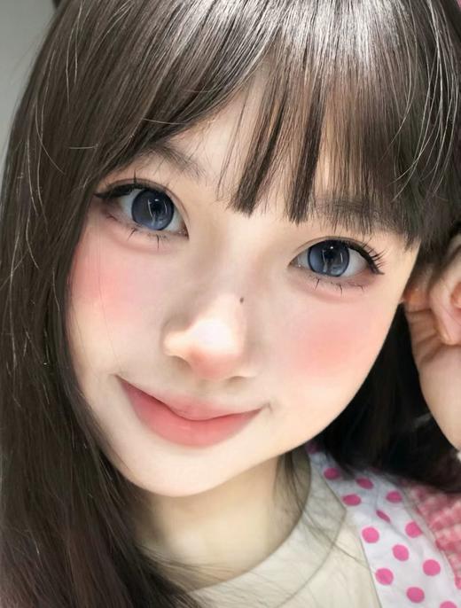 【中直径】PUFF GIRL-城堡巡游蓝-14.2mm【半年抛 度数0-800度 含525/575】 商品图8