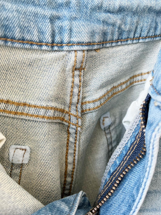 【可以跑步的牛仔裤】噢蜜ooomeooo一条搭所有猫须牛仔裤 商品图10