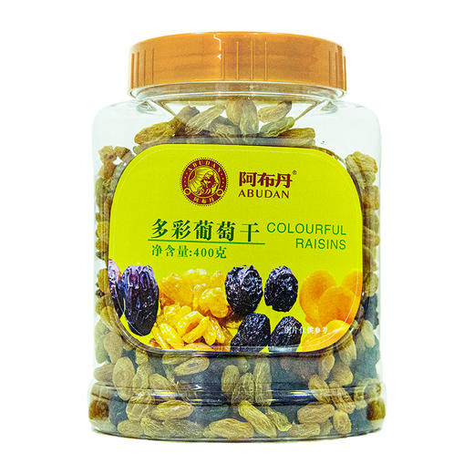 阿布丹罐装多彩葡萄干 400g 商品图0