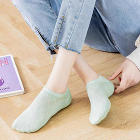 【42元5双，数量拍5】新款夏季网眼薄袜男士女士低邦凉感船袜吸汗透气棉袜子多款WZM3431/3488/3490/3492/3427/3494/3334