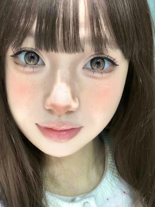 【大直径】PUFF GIRL-烟熏三文鱼棕-14.5mm【半年抛 度数0-800度 含525/575】 商品图7