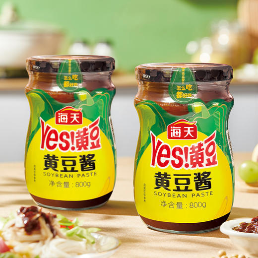 海天 原味/辣味黄豆酱 340g/瓶 商品图3