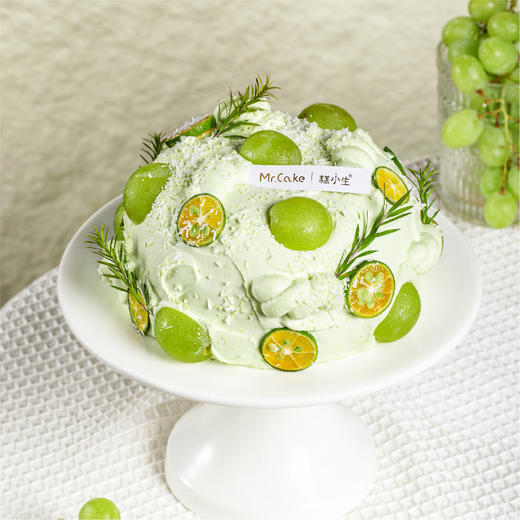 新品-一抹春意半糖蛋糕 商品图4
