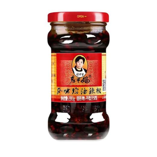 老干妈 干煸肉丝油辣椒 260g/瓶 商品图0