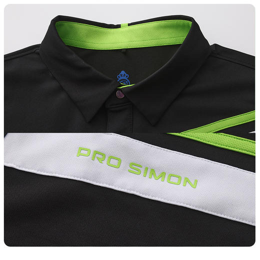 BOS-101A(PROSIMON高尔夫春夏男款拼接撞色短袖Polo衫) 商品图2