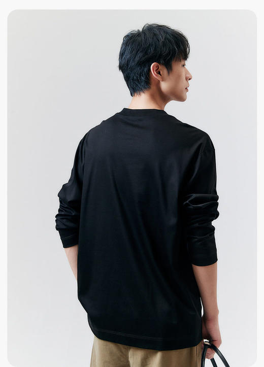 🔥【严白长袖小白T】100%纯净棉长袖T恤 男女百搭基础款打底  品质控必入!!  线下买159元！ 今日团购劲爆福利只要49.9！！ 商品图8