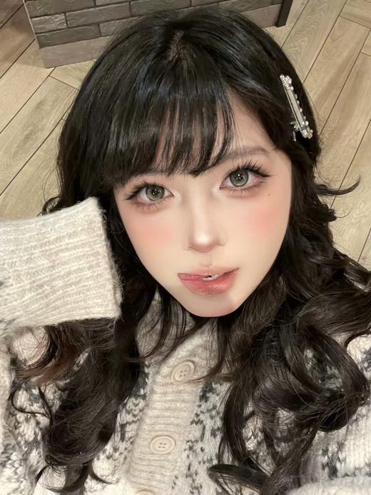 【大直径】PUFF GIRL-牛油果脆片绿-14.5mm【半年抛 度数0-800度 含525/575】 商品图3