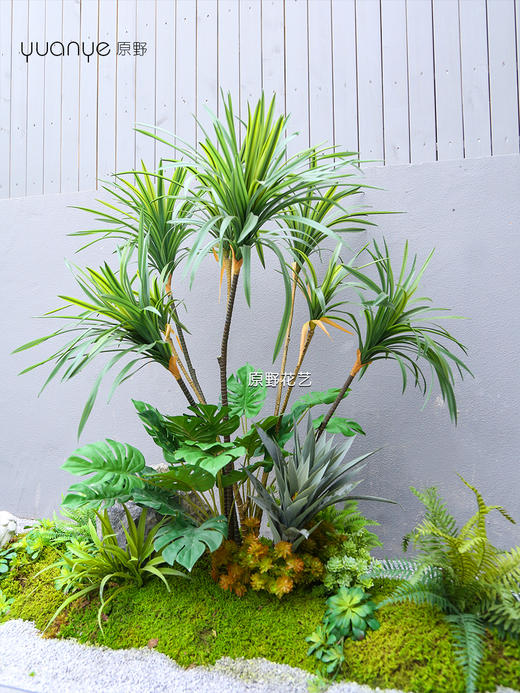 绿植造景/花园施工/酒店仿真植物装饰/仿真绿化/户外活动布置设计（具体价格可咨询商家） 商品图4