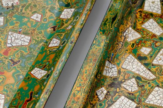 三希堂  流霞系列  海中地大漆果盘 商品图3