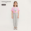 TeenieWeenie Kids小熊童装夏季女童网纱拼接休闲长裤TKTM256442I 商品缩略图1