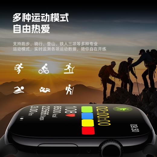 顶配Amoled屏S10智能蓝牙手表长续航大内存灵动岛运动手表双支付 商品图4