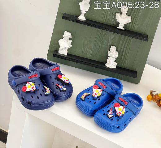 宝宝洞洞鞋   005 尺码  宝兰23-28 灯 奥特曼 商品图0