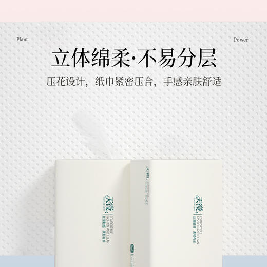 【原生木浆❗️19.9抢30包🔥抽取式面巾纸】原生木浆，柔软好亲肤！家用卫生纸纸巾抽纸餐巾纸面巾纸擦手纸整箱 商品图3