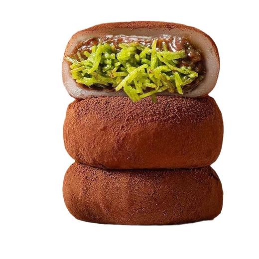 【迪拜风味❗️流心巧克力福团】甄选品质原料制作，新鲜看得见，醇香丝滑一口爆浆，开心果酱黑巧可可脂，生巧福团整箱巧克力糕点，下午茶休闲零食L 商品图4