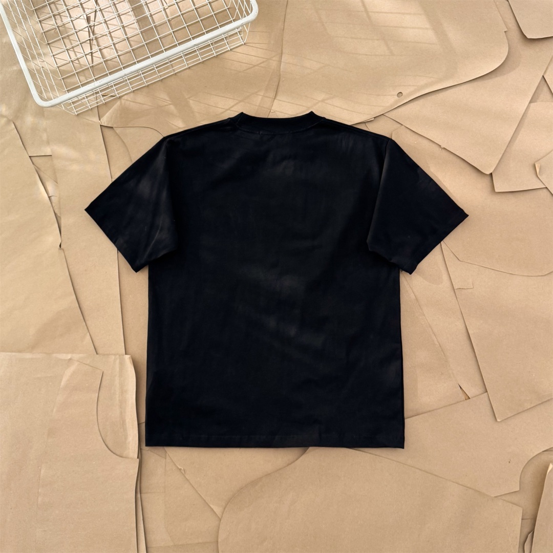 点此购买 梅森马吉拉夏季男女款植绒烫图短袖t恤 gz 312224