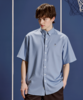 佐丹奴男装25年新款【蔚蓝经典系列】短袖衬衫01045243 商品缩略图3