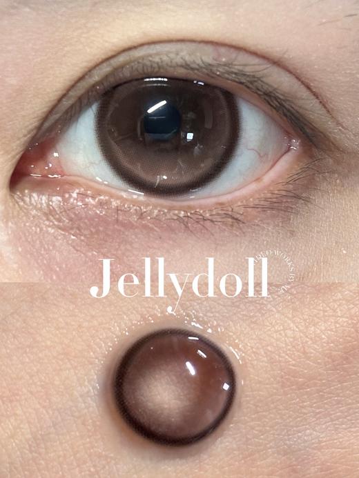 jellydoll半年抛 牛乳啵啵/蜜糖果果 灰色 棕巧色 14.5mm 着色14.0mm大直径 商品图4
