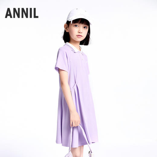 女童短袖连衣裙夏季新款安奈儿童装实体店同款AG523614 商品图2