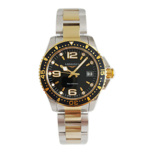 【95新】LONGINES 浪琴康卡斯系列L3.340.3.56.7石英机芯34MM（女款）日期显示090325NJ32 商品图0