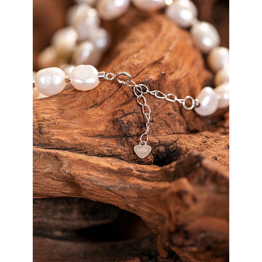 牧衣游 925银淡水珍珠项链文艺复古百搭 抚岺【不支持会员折】 商品图2