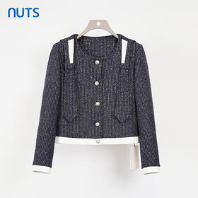 NUTS春秋新品时尚温柔气质百搭短外套418043311