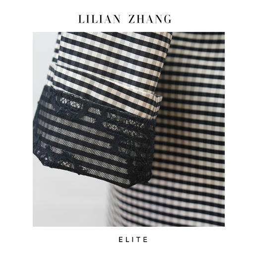 E系列-定制 ——“复古风尚”——英式老钱——经典格纹风衣外套 2507001 商品图2