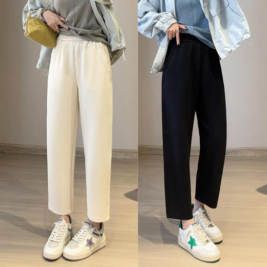 【梨形小个子神裤】2025莫代尔显瘦奶奶裤微弧软糯香蕉裤春夏9分裤！ 商品图2