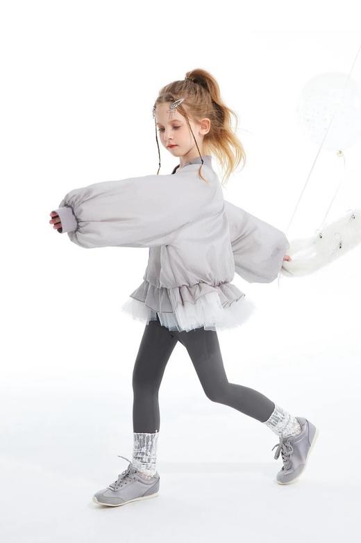 诠释夏日轻盈美学❗️SG超美花苞裙摆儿童外套泡泡袖棒球服 商品图0