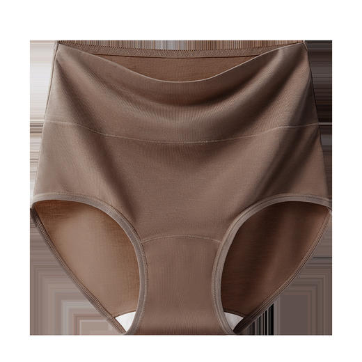 【女士轻薄莫代尔高腰】高腰莫代尔内裤轻薄收腹纯色女士内裤无痕全棉裆超柔 商品图3