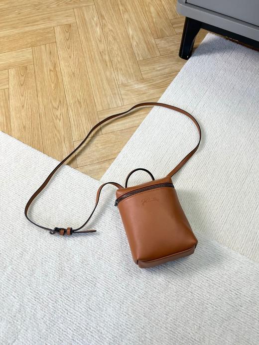 珑骧 女包女士牛皮迷你手机包手提单肩斜挎薯条包 商品图8