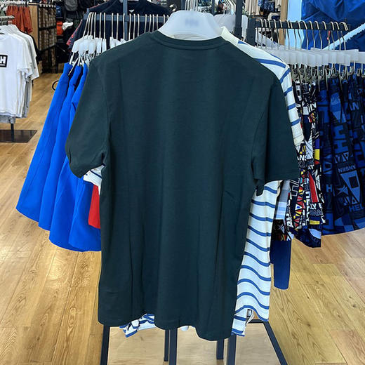 HE**Y H**SEN/海*汉*森 F2F 男士有机棉纯色印花圆领短袖T恤 商品图2