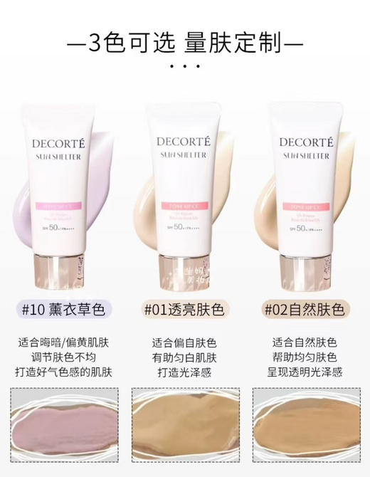 【激发素颜之美】黛珂多重亮护素颜CC霜35g妆前隔离防晒遮瑕亮白SPF50+ 商品图6