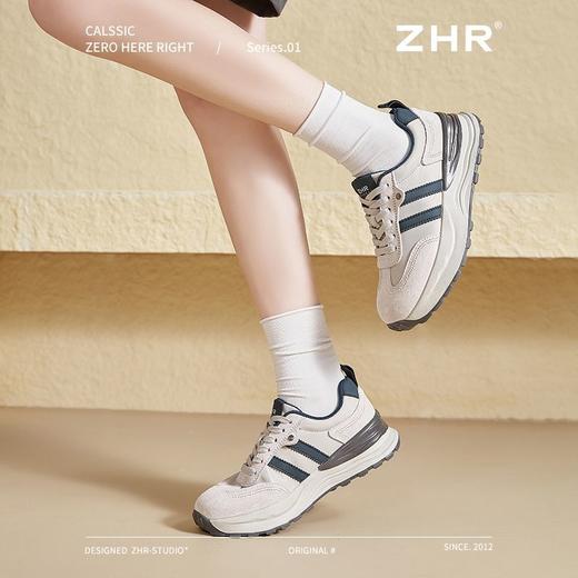 ZHR则则【厚底增高5CM】轻便阿甘鞋女春秋款休闲鞋百搭运动鞋跑鞋 商品图9
