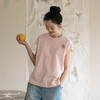 牧衣游原创 手钩花纯棉T恤夏季新品宽松文艺圆领无袖上衣 弦歌 商品缩略图0