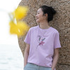 牧衣游原创 印花纯棉T恤夏季新品舒适简约百搭休闲圆领短袖 洛初 商品缩略图0