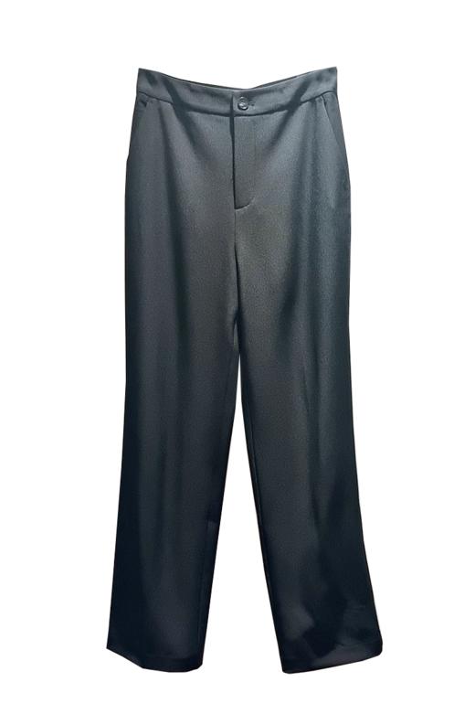 VIVIAN LIU薇薇安刘TR2425002春女装新款斜插兜显瘦休闲直筒裤 商品图5