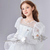 笛莎Deesha 童装女童连衣裙2025夏新款女童夏季甜美网纱公主礼服裙 商品缩略图3