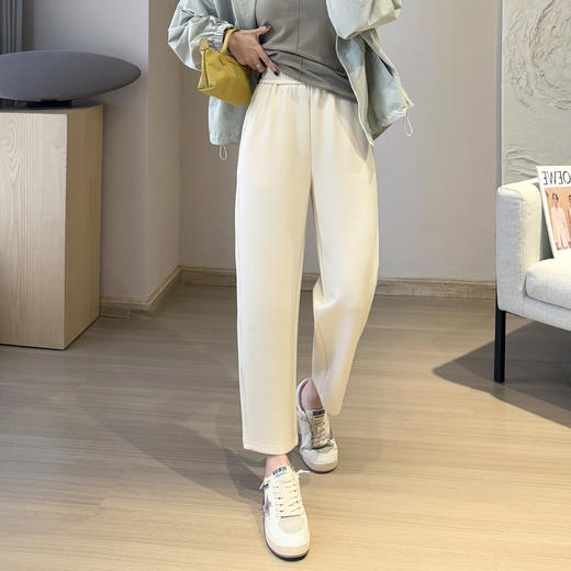 【梨形小个子神裤】2025莫代尔显瘦奶奶裤微弧软糯香蕉裤春夏9分裤！ 商品图4