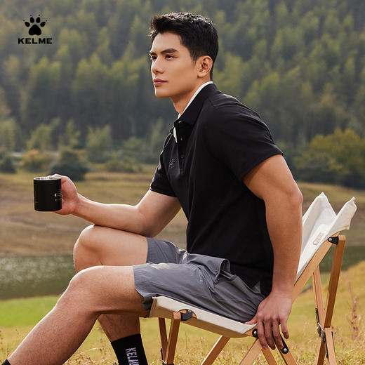 卡尔美2025新款城郊露营男女同款男式POLO衫 商品图1