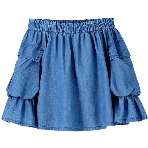 女童全腰半裙夏季新款安奈儿童装实体店同款XG523641 商品图5