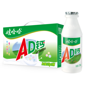 娃哈哈 AD钙奶 原味 220ml*4瓶/板