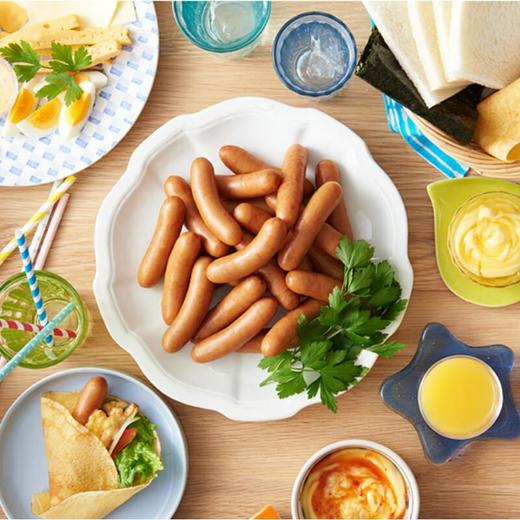 尚味森熏煮香肠 156g  营养早餐便当零食烤肠鲜肉熏制香肠 商品图5