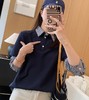 小众品牌假两件POLO英伦风百搭T衫 商品缩略图7