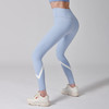 I'd爱帝时尚撞色高腰高弹蜜桃臀瑜伽裤塑形运动裤 商品缩略图6