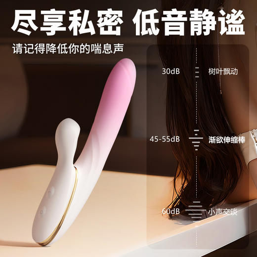 安可尼 渐欲伸缩棒吮吸震动棒 商品图6