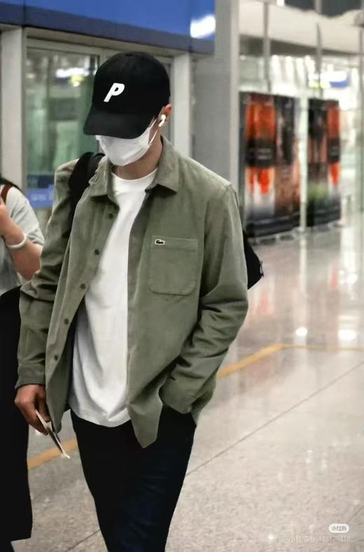 鱼仔 王一博同款 纯棉灯芯绒绒衬衫 Z-15107 商品图7