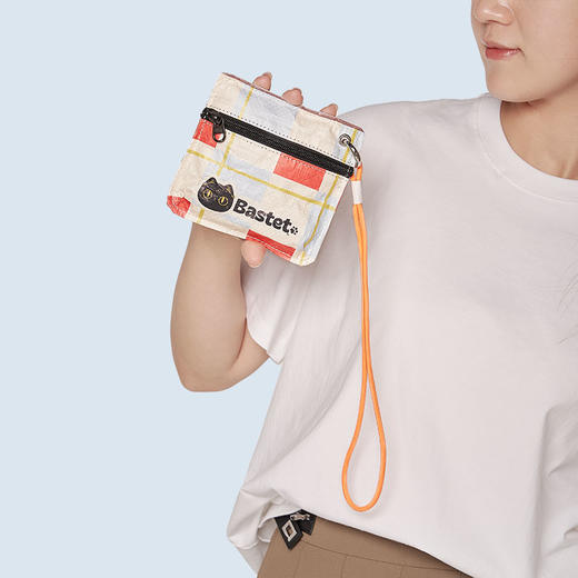 大英博物馆 巴斯特系列 萌猫挂包收纳轻便零钱包 商品图1